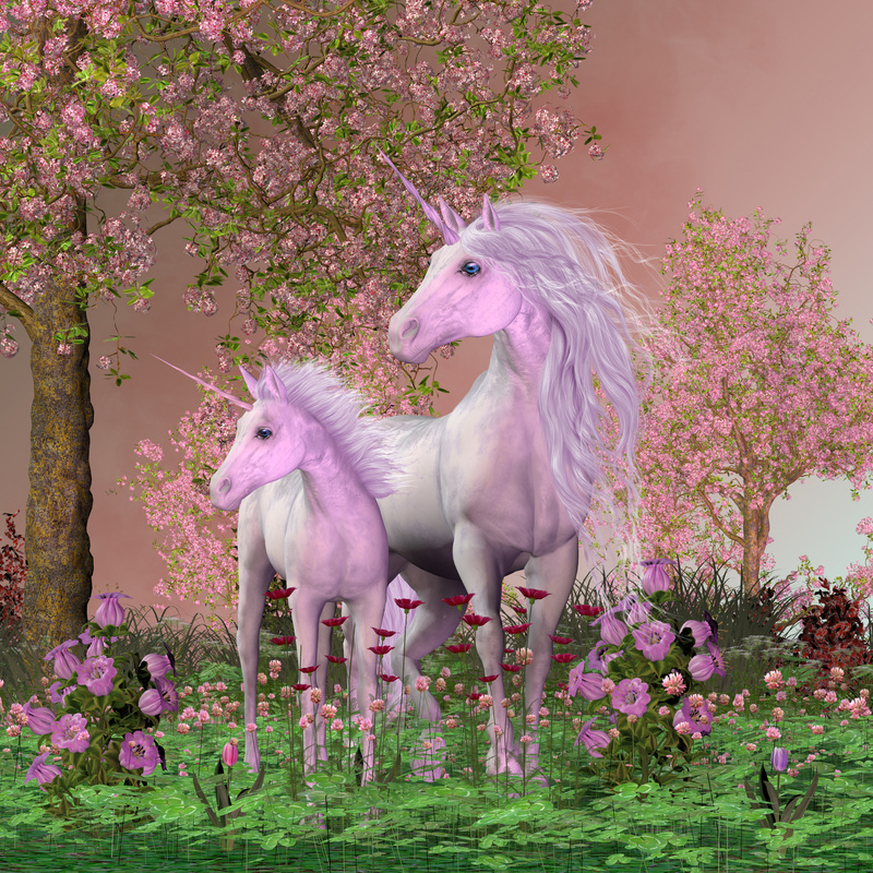 Spring Mare and Foal Unicorns